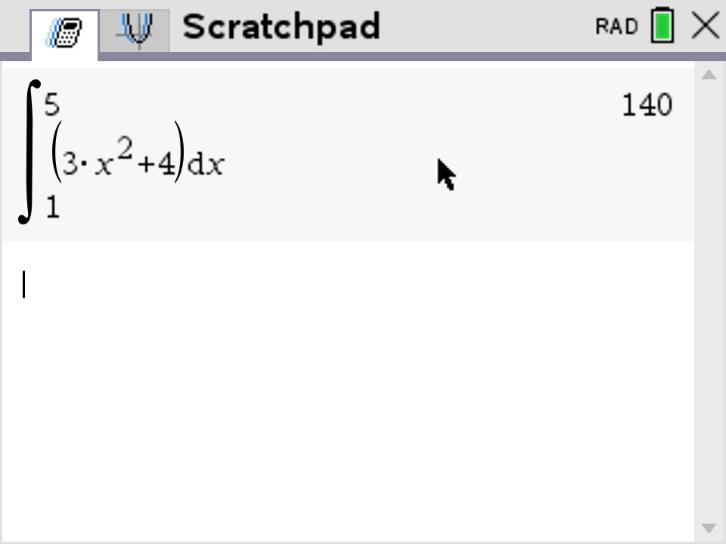TI-Nspire result 140