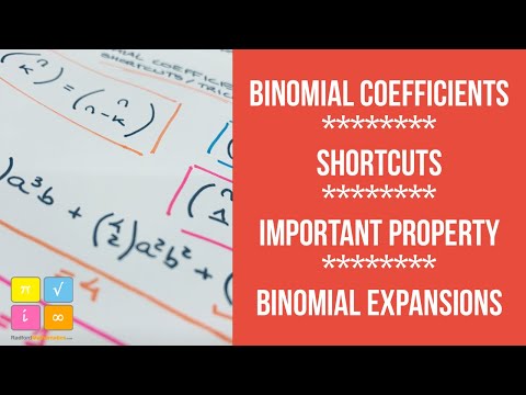 Binomial Coefficients - Shortcuts - Important Result - Binomial Expansions - Binomial Theorem — YouTube thumbnail